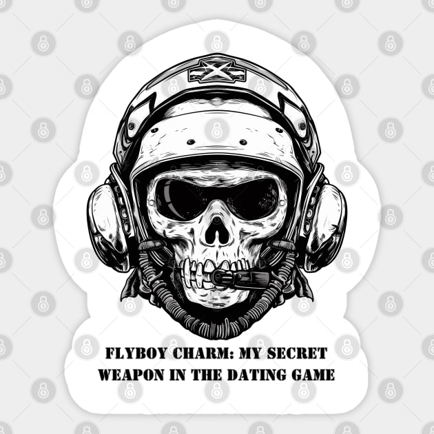 Flyboy Charm Sticker by baseCompass